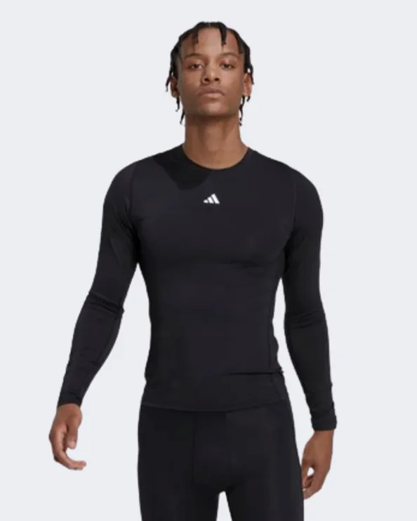 Adidas Techfit Training Long-Sleeve Men Training Long Sleeve Black Hk2336