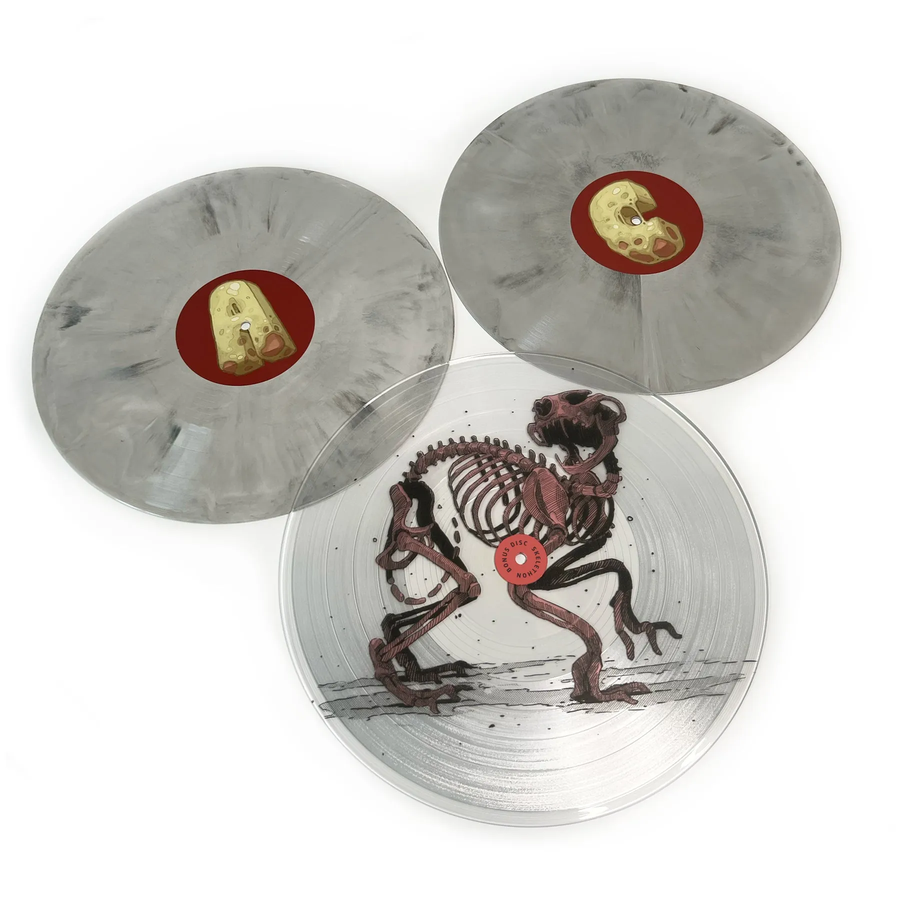 Aesop Rock - Skelethon: 10th Anniversary (CREME & BLACK   CLEAR VINYL) 3xLP Mint (M) Mint (M)