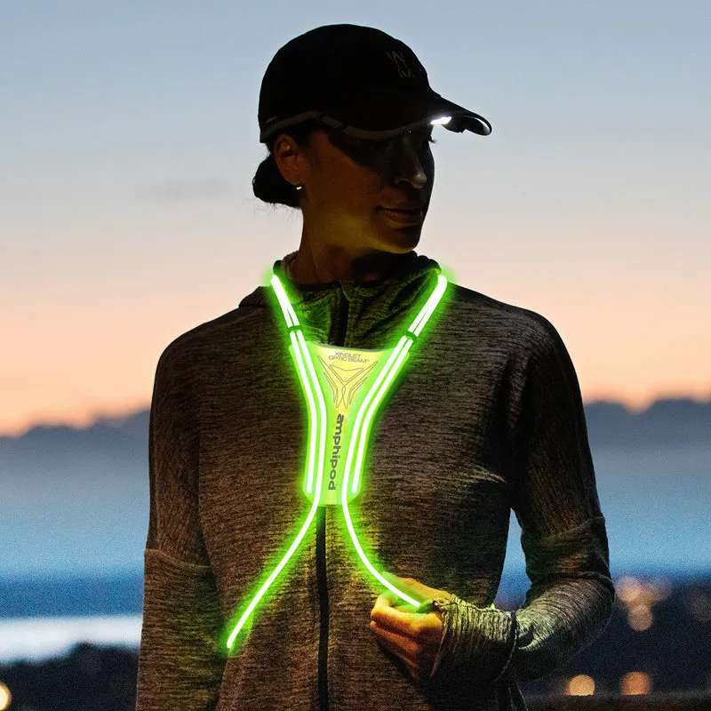 Amphipod Xinglet Optic Beam USB Rechargeable Flashing Vest