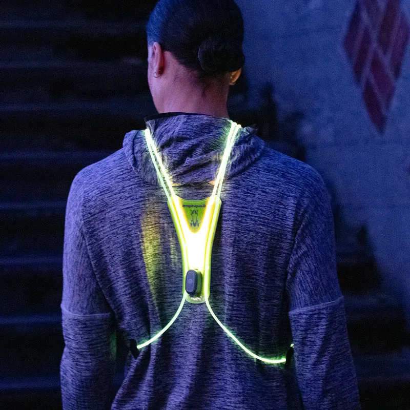 Amphipod Xinglet Optic Beam USB Rechargeable Flashing Vest