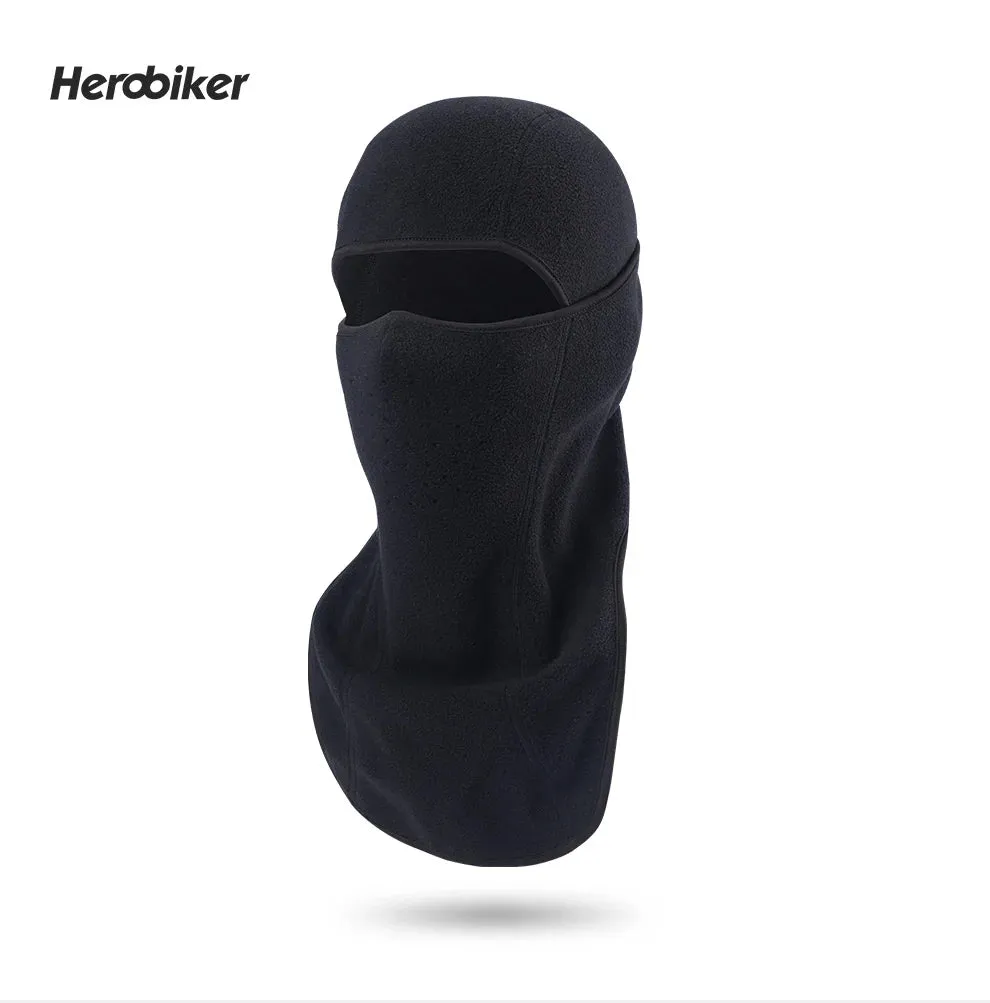 Autumn Winter Thermal Fleece Balaclava Windproof