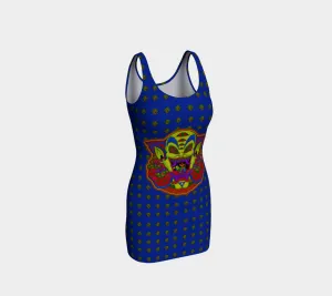 BICYCLE DAZE | BODYCON DRESS | SALVIADROID