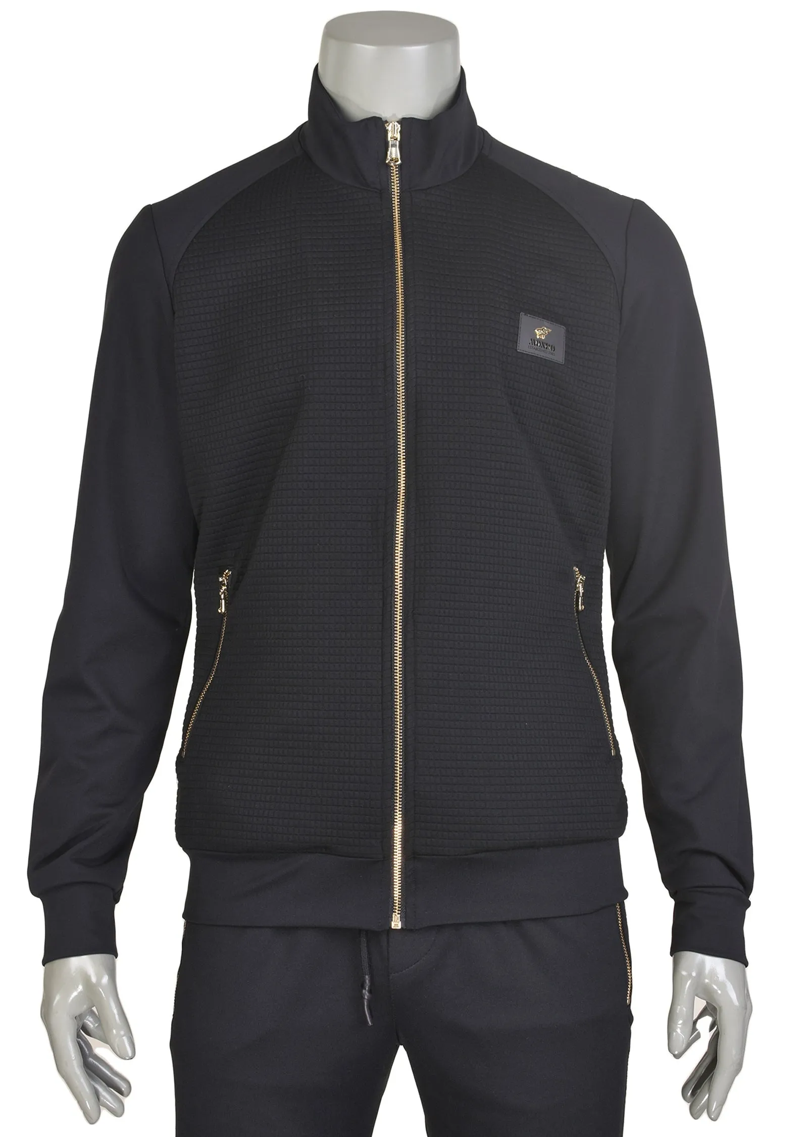 Black Gold Luxe 2-pieces Tracksuit