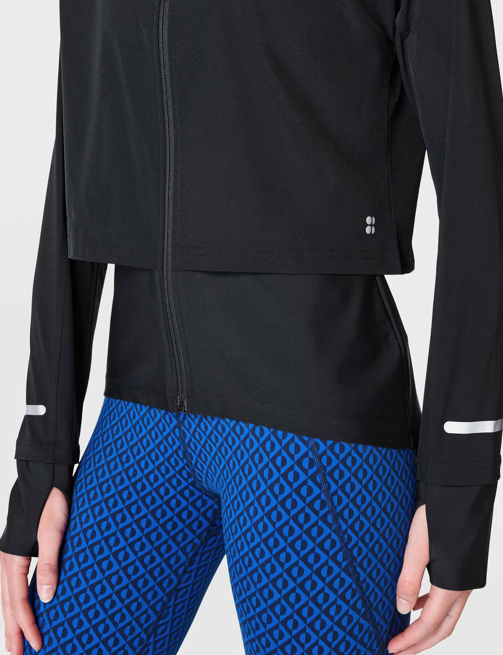 Fast Track Running Jacket - Black