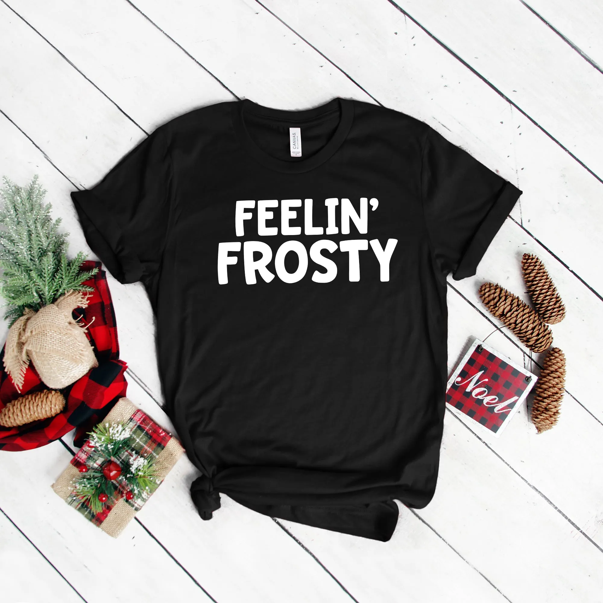 Feelin' Frosty | Short Sleeve Crew Neck