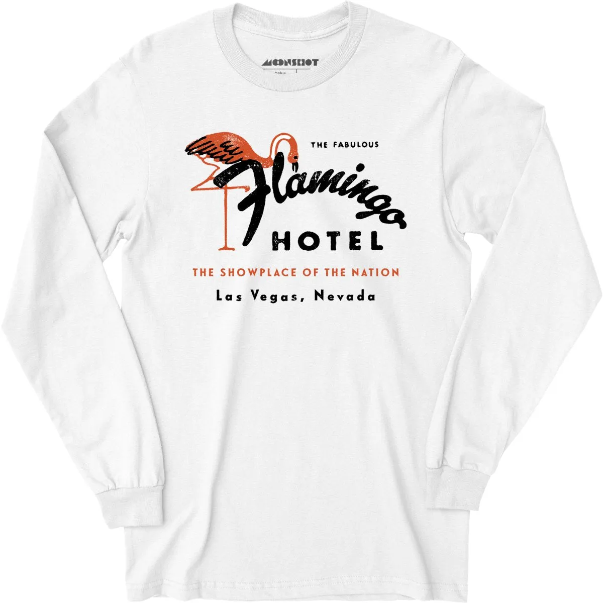 Flamingo Hotel - Vintage Las Vegas - Long Sleeve T-Shirt