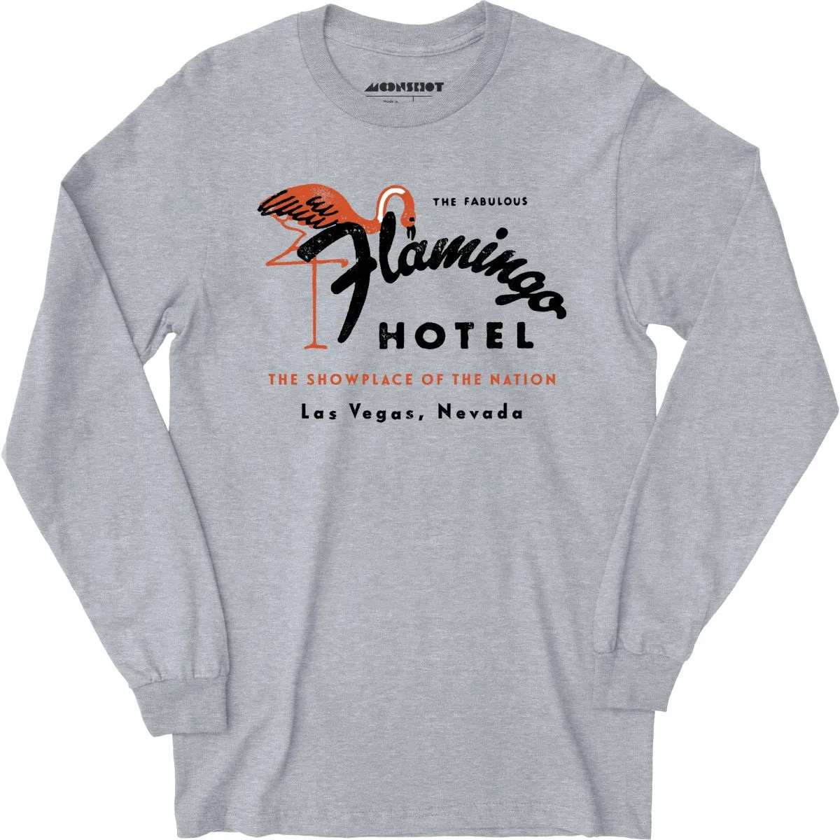 Flamingo Hotel - Vintage Las Vegas - Long Sleeve T-Shirt