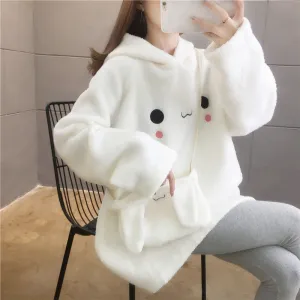 Loose Bunny Hoodie