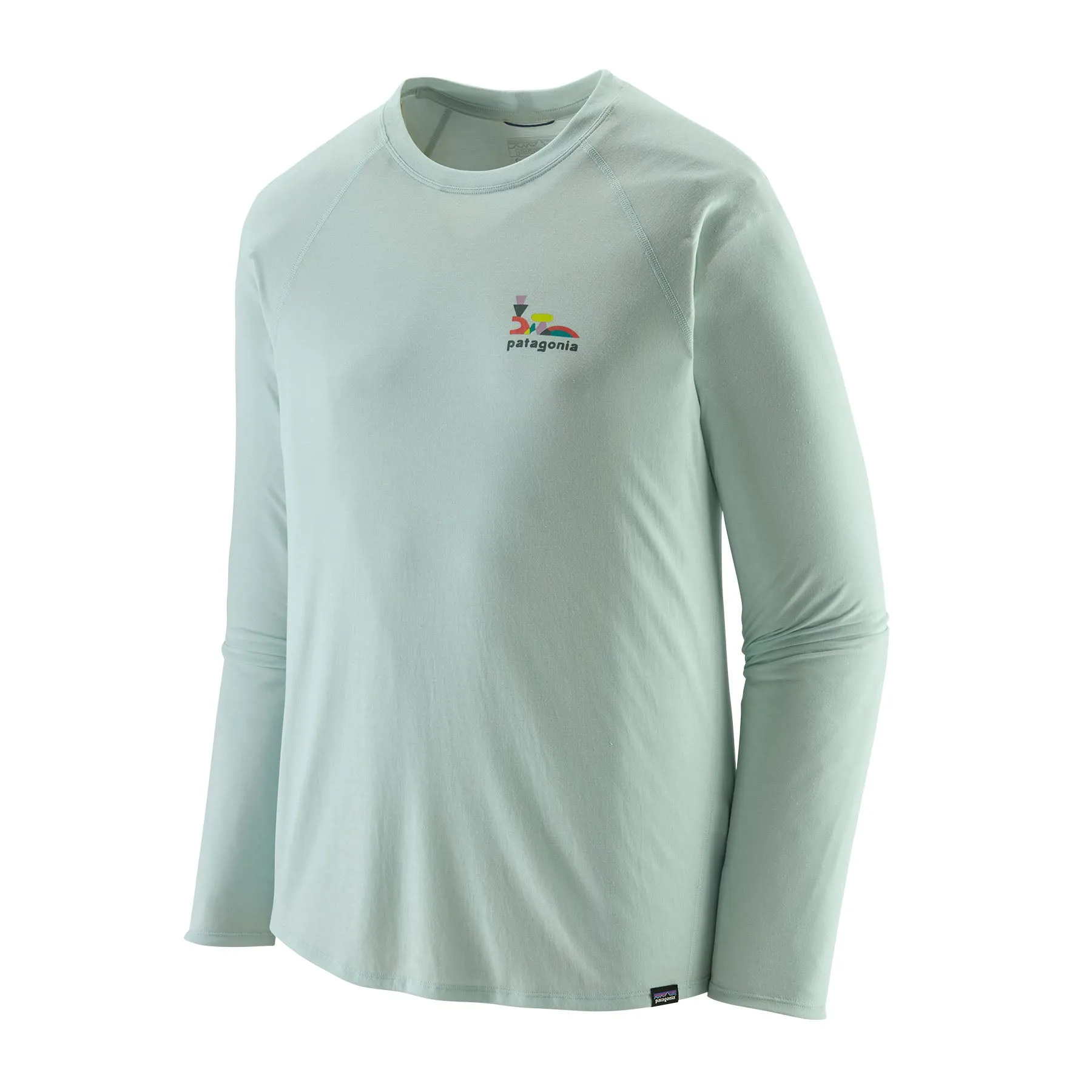 Men`s Long-Sleeve Capilene Cool Trail Graphic Shirt