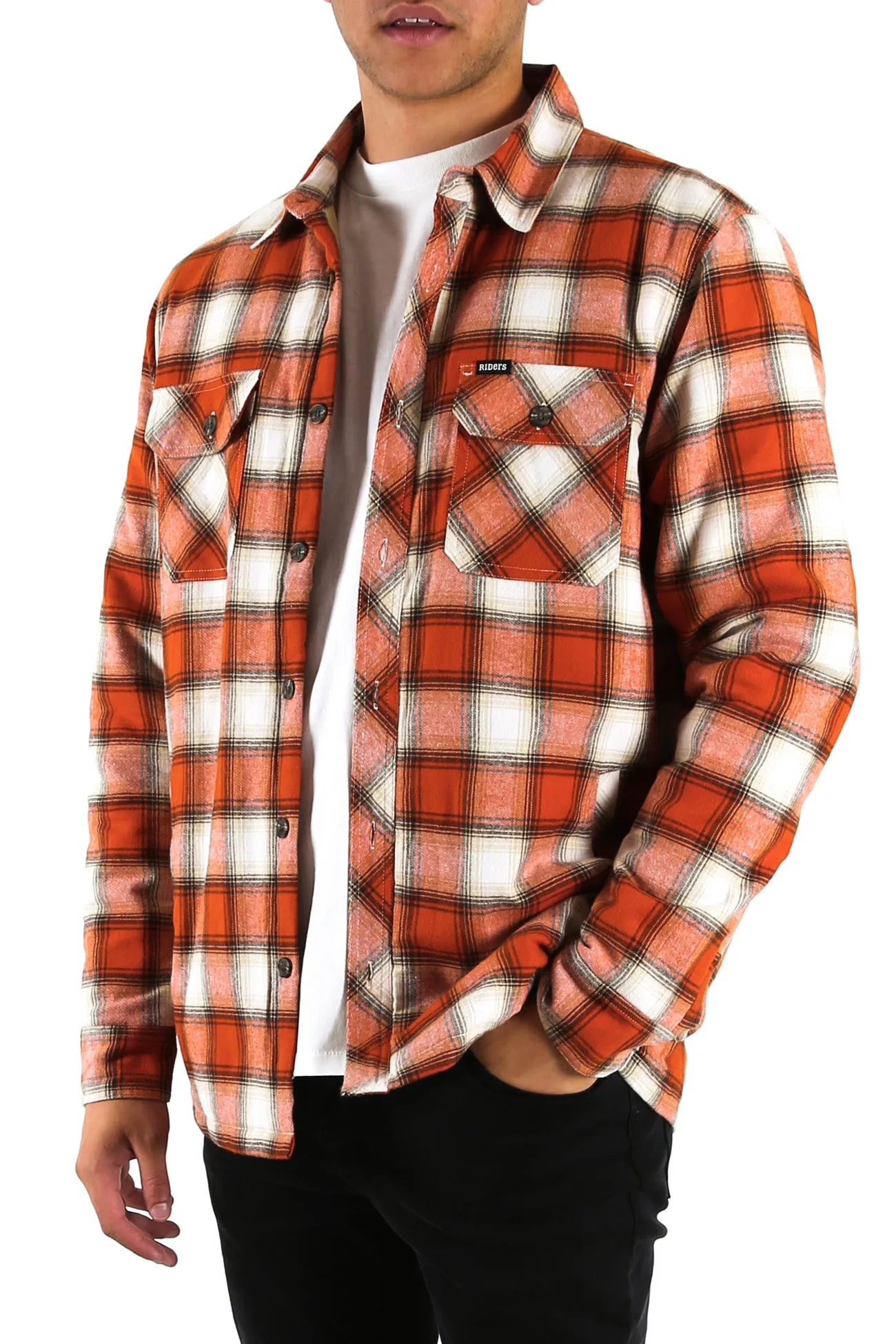 Mens Overshirt Retro Check