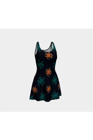 Octopus Flare Dress