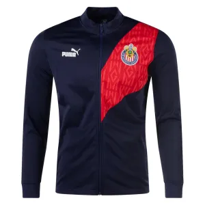 Puma Chivas Men's Track Jacket 24/25 - Navy/Red