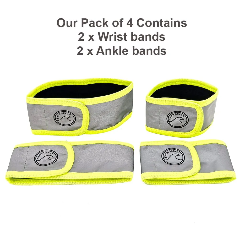 Reflective Armbands for Walking - Hi Vis Wrist and Ankle Bands