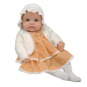 The Ashton-Drake Galleries Such A Doll Photo Contest Collection Issue #7: 'Rosalie' Baby Doll Handcrafted Lifelike with RealTouch® Vinyl and Hand-Rooted Hair by Ping Lau 17-Inches