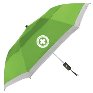 Vented Lifesaver Reflective Folding Safety Umbrella - #400196